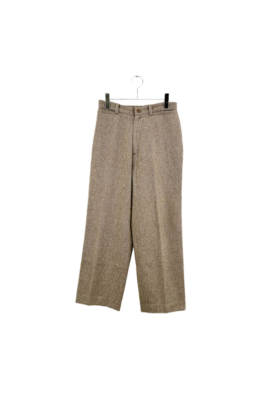 90's RALPH LAUREN brown wool pants