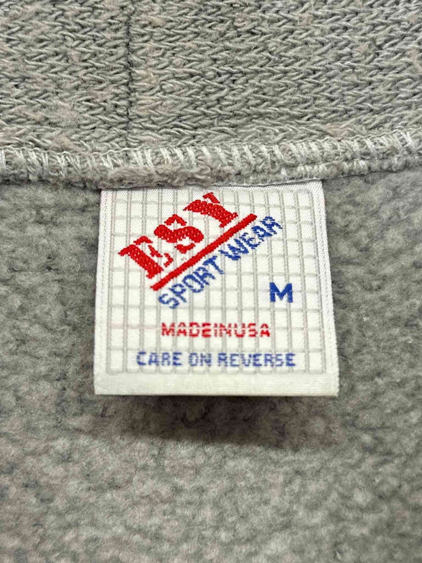 Made in USA ESY SPORT WEAR gray tops
