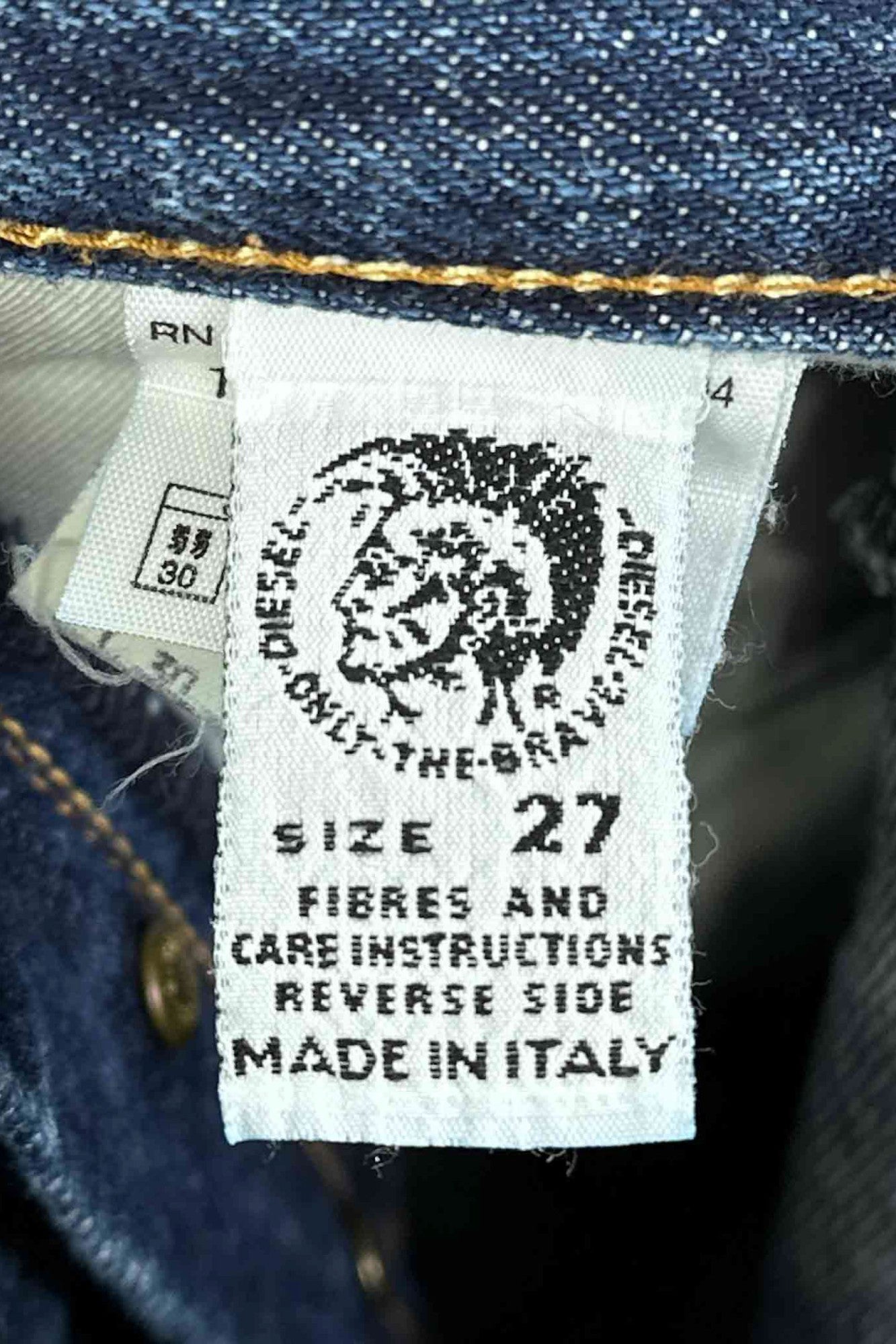 Made in ITALY Diesel Industry denim pants
