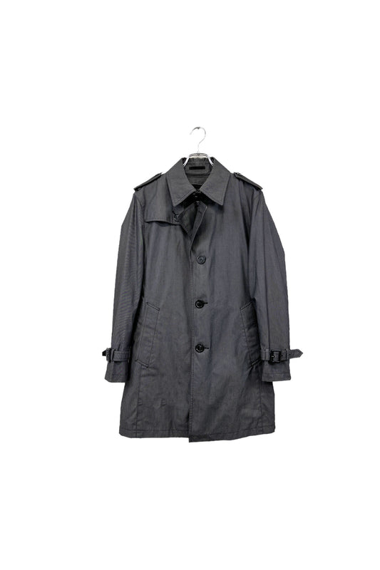 Grey trench coat