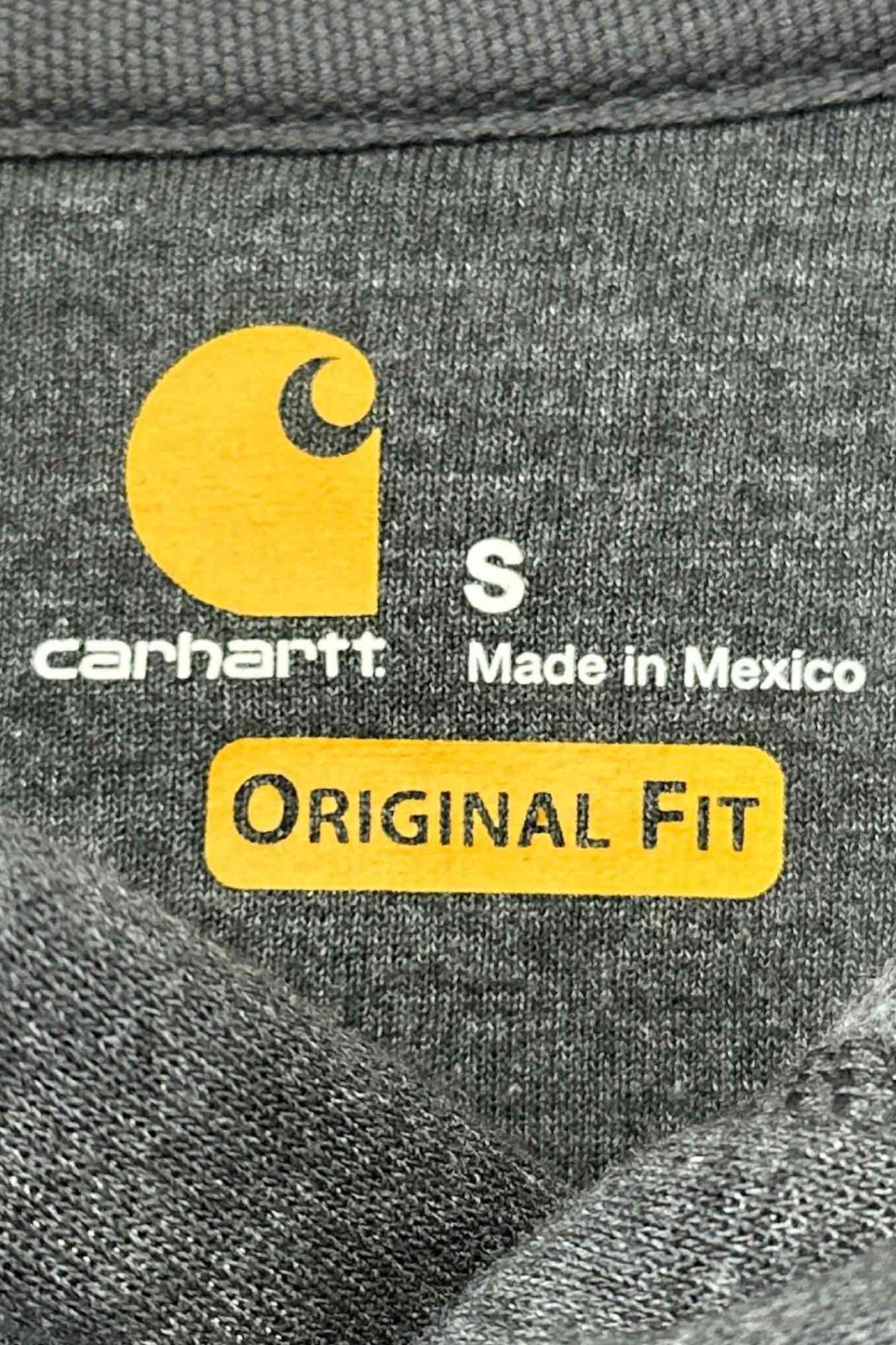 Carhartt 灰色连帽衫