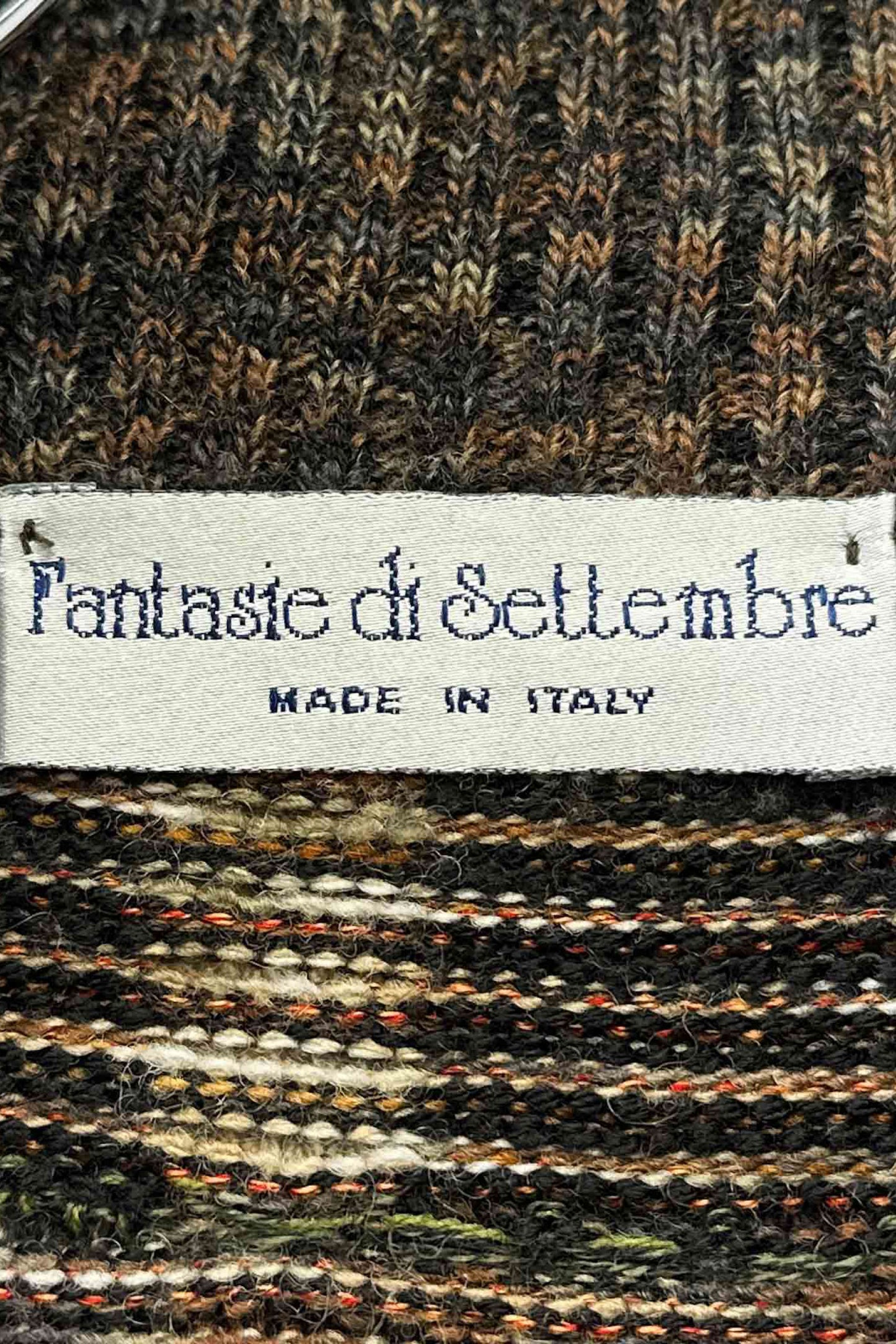 Made in ITALY Fantasie di Settembre knit vest