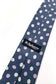 90's Blue dot silk tie