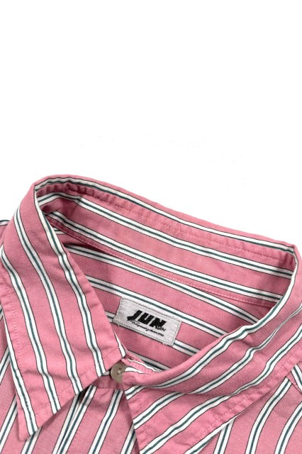 90's JUN stripe shirt