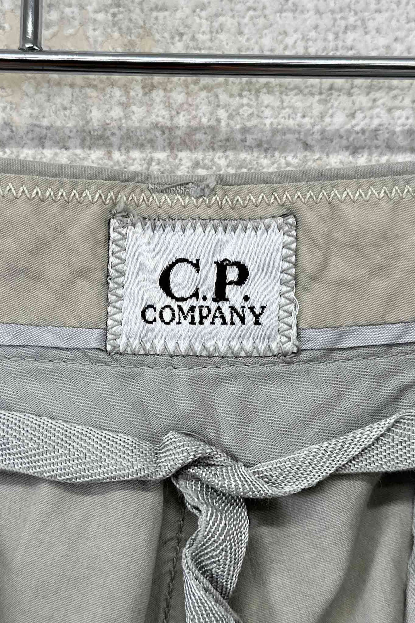 CP COMPANY gray cotton pants