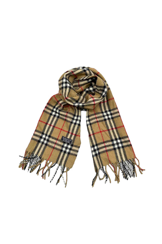 Made in England Burberry's check muffler