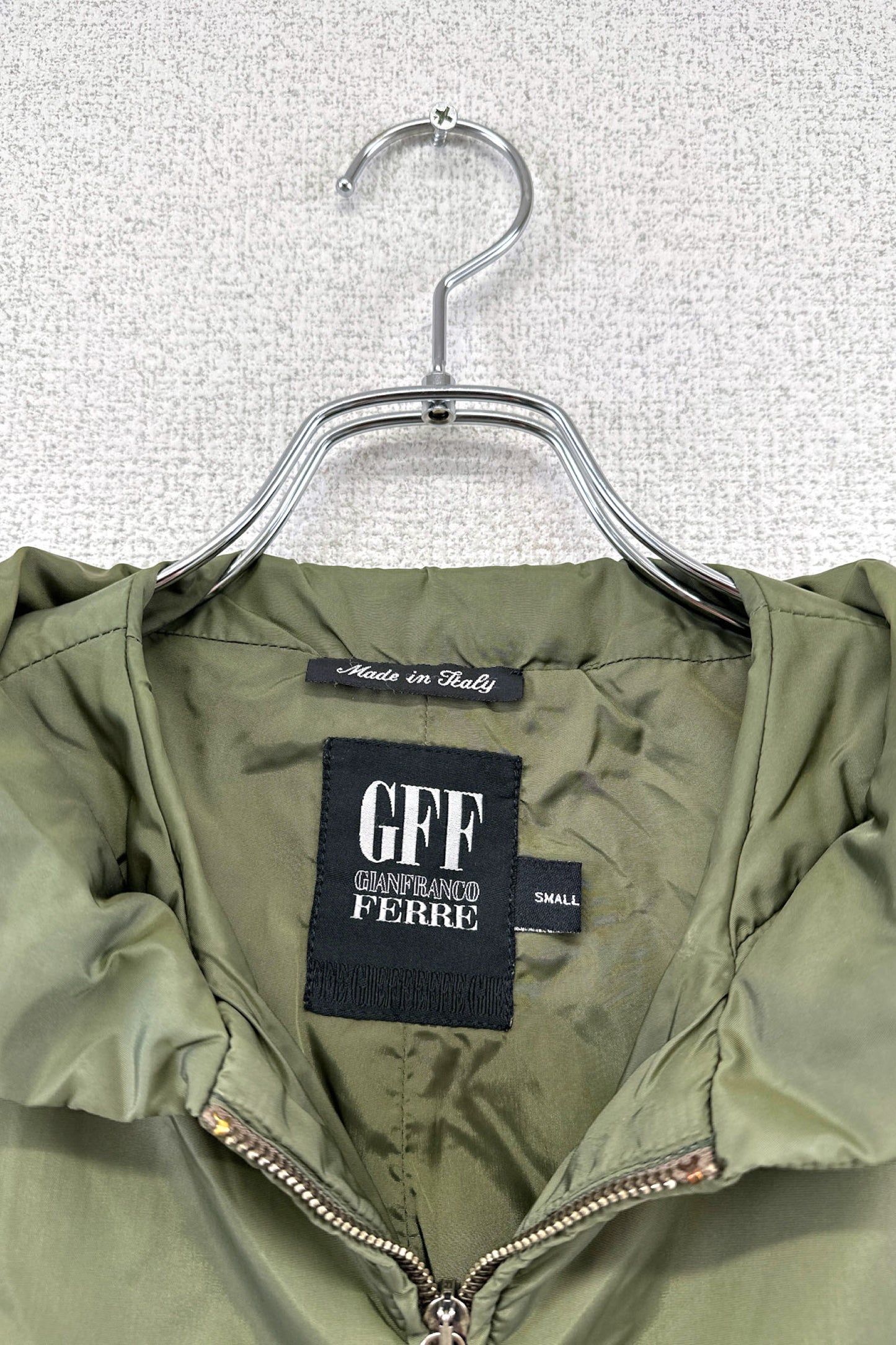 Made in ITALY GFF GIANFRANCO FERRE nylon jacket – ReSCOUNT STORE