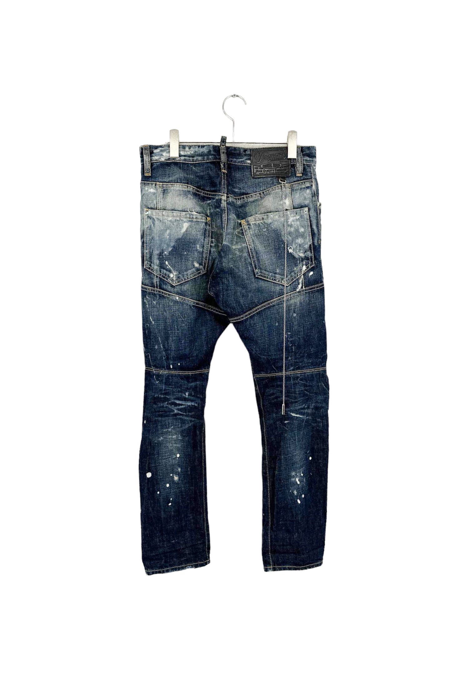 Made in ITALY DSQUARED2 bleaching denim pants