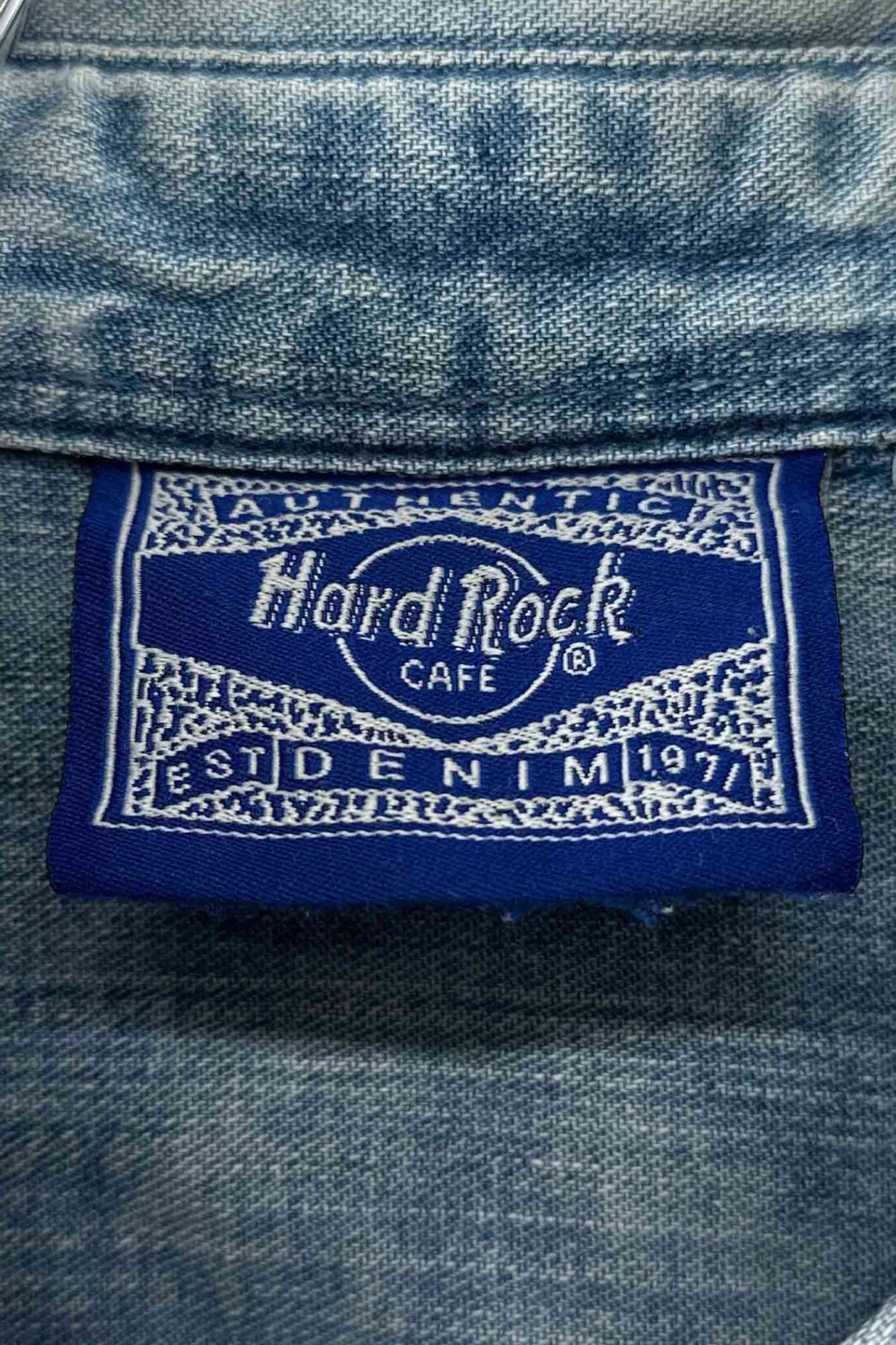Hard Rock Cafe denim shirt
