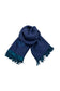 Christian Dior 蓝色羊毛围巾