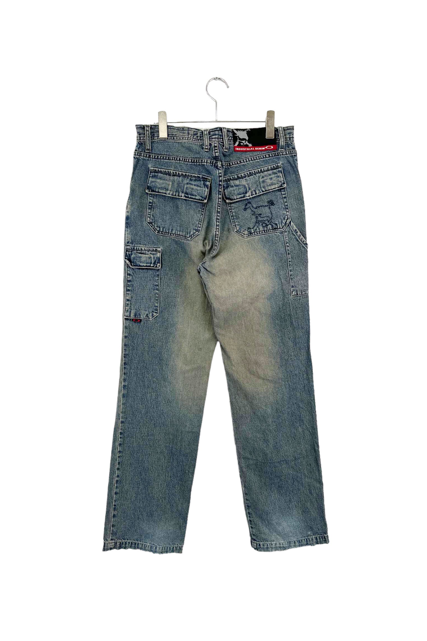 90's OAKLEY INDUSTRIAL DENIM denim pants – ReSCOUNT