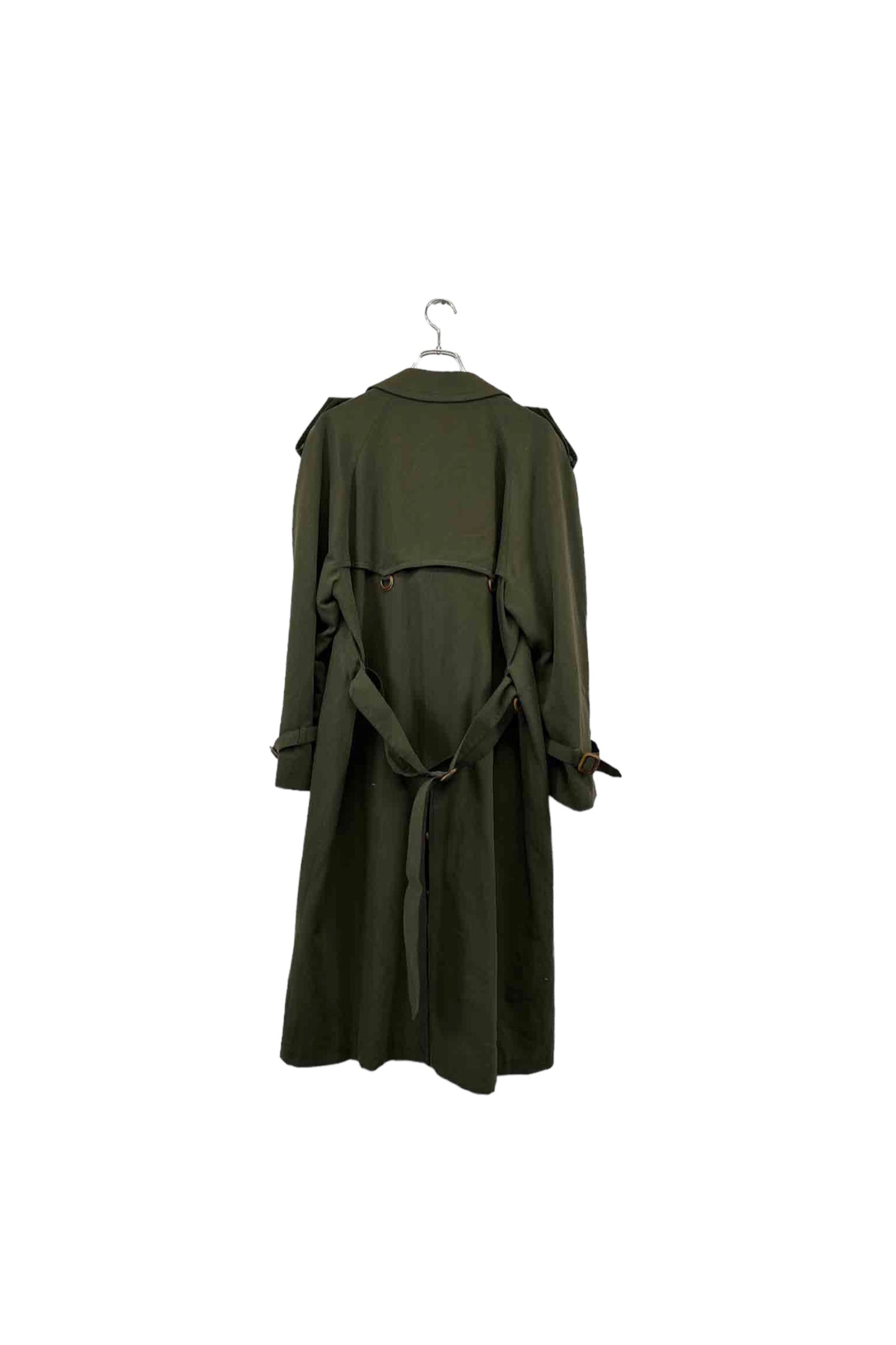 Made in ITALY GARii green trench coat
