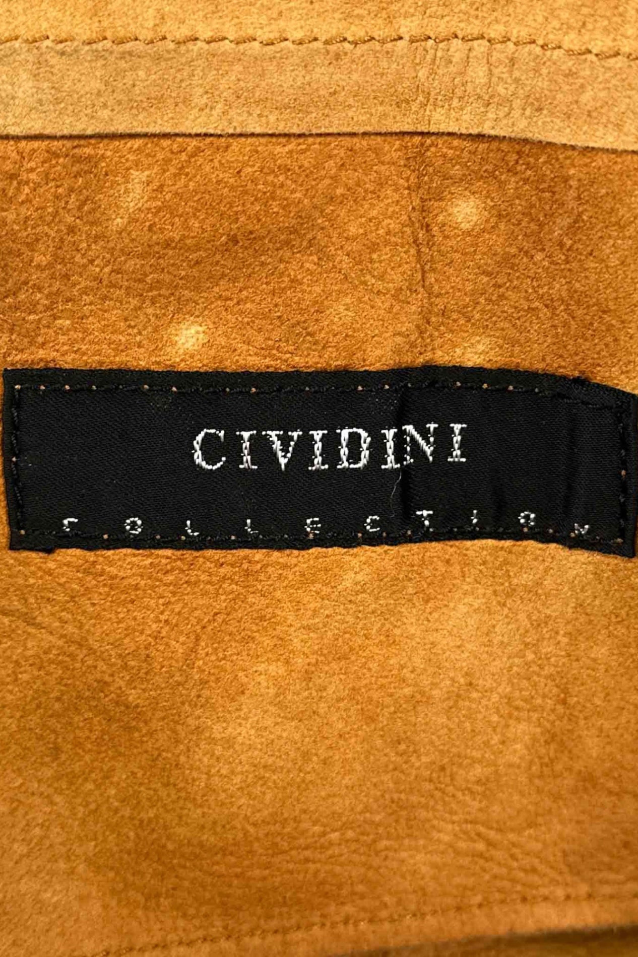 Made in ITALY CIVIDINI leather vest