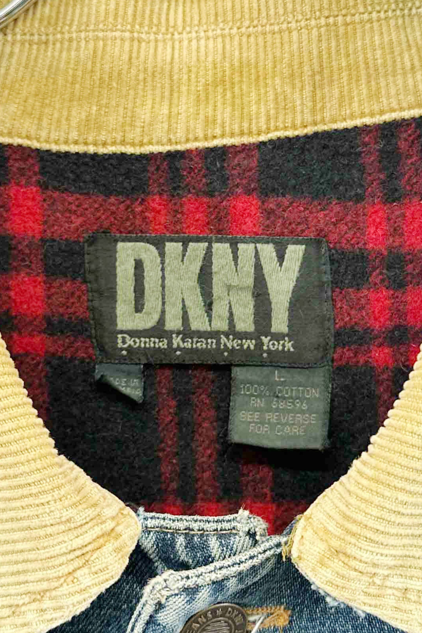 DKNY denim coat